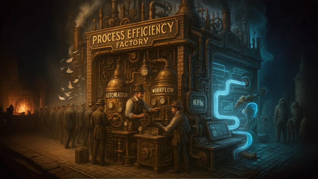 Optimisation processus 2025 : pourquoi 86% des entreprises perdent 30% d'efficacité et comment automatiser intelligemment